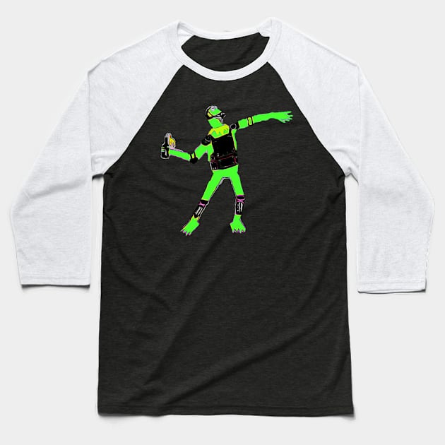 Banksy Kermit 2 Baseball T-Shirt by Nice wears